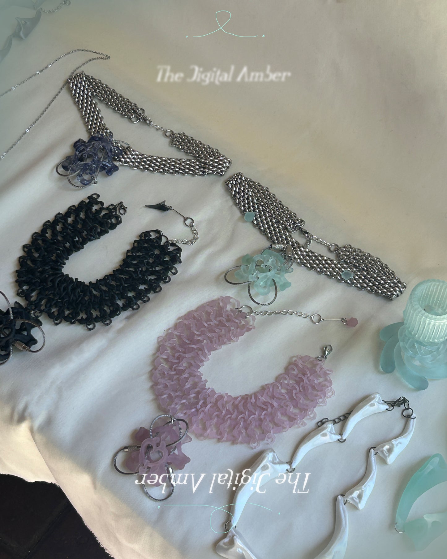 *⁂+ Amber Chain Necklace +⁂*
