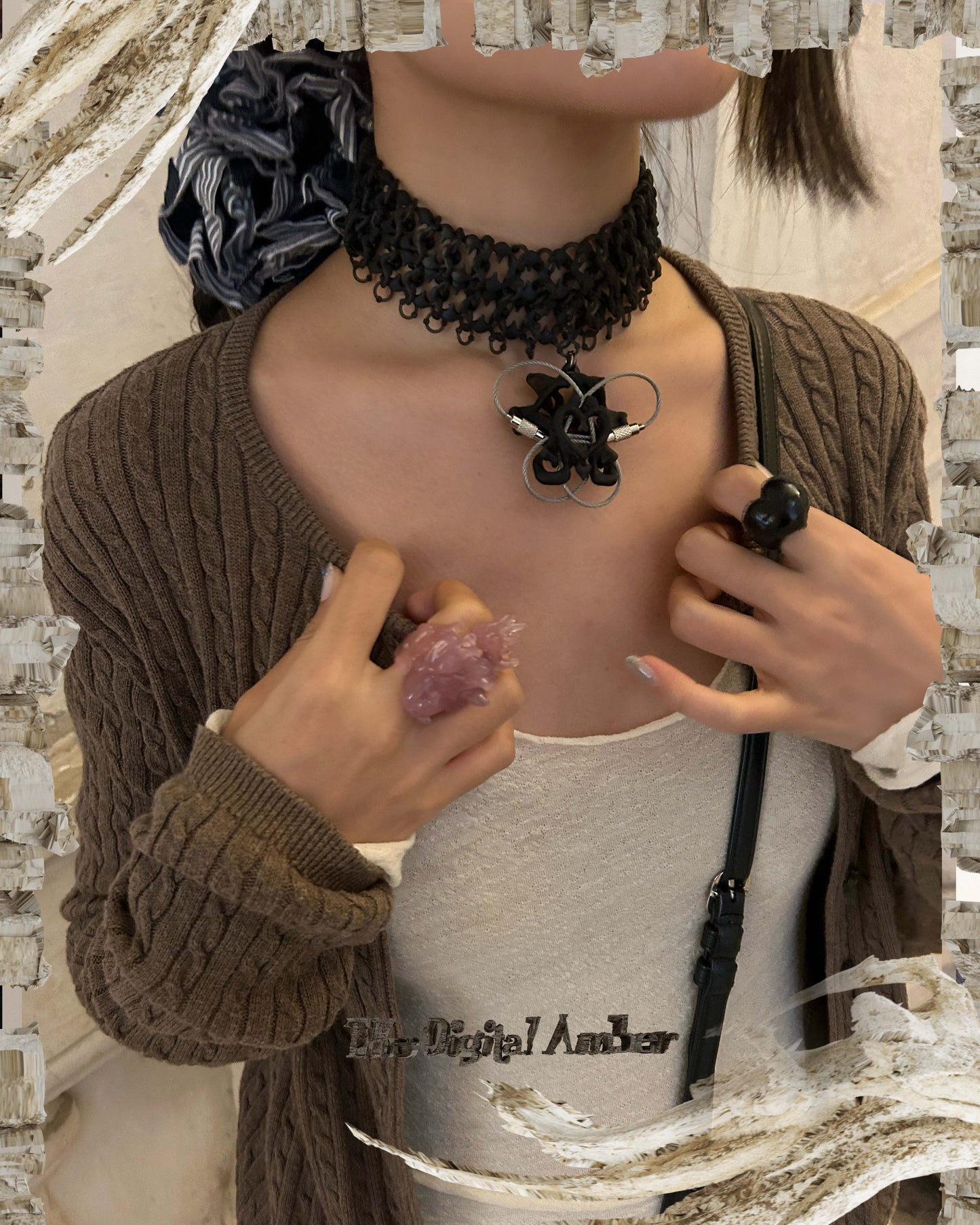 *⁂+ Amber Chain Necklace +⁂*