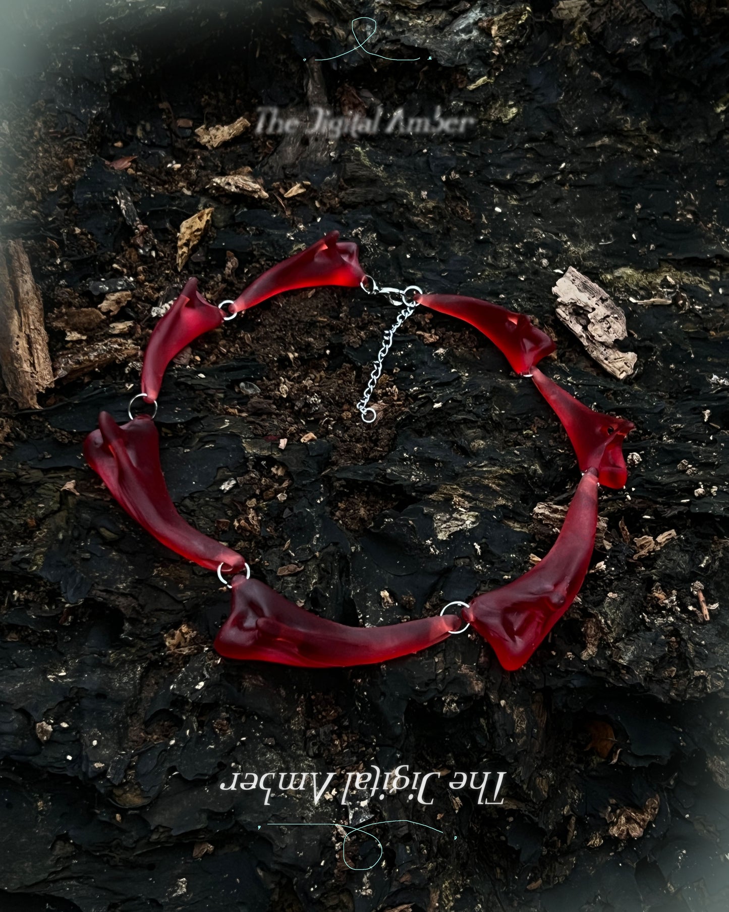 *β*+ Flame Red Amber Chain +*β*