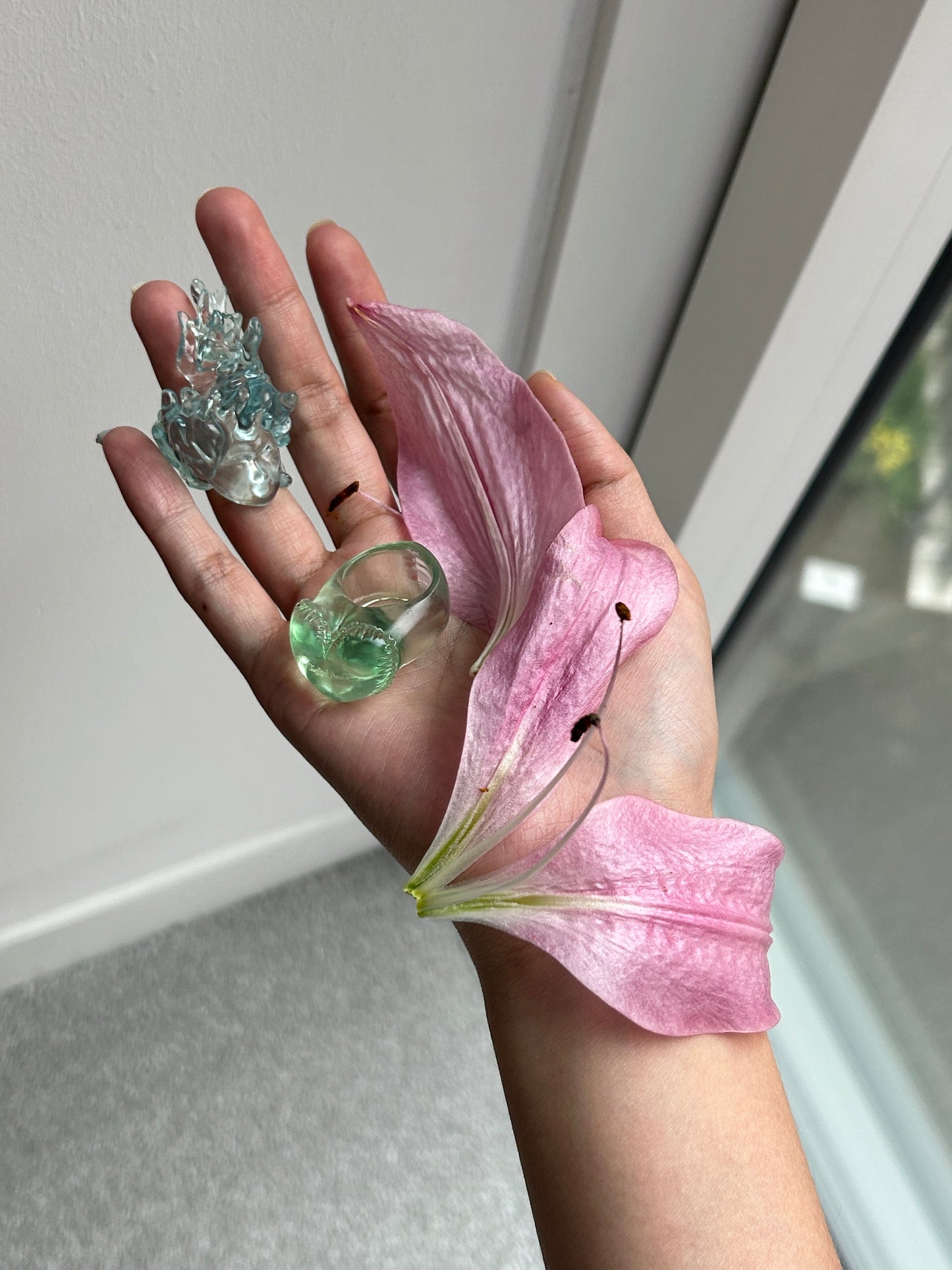 ✧ㅇ⁂*・Turquoise Inflatable Ring・⁂ㅇ✧