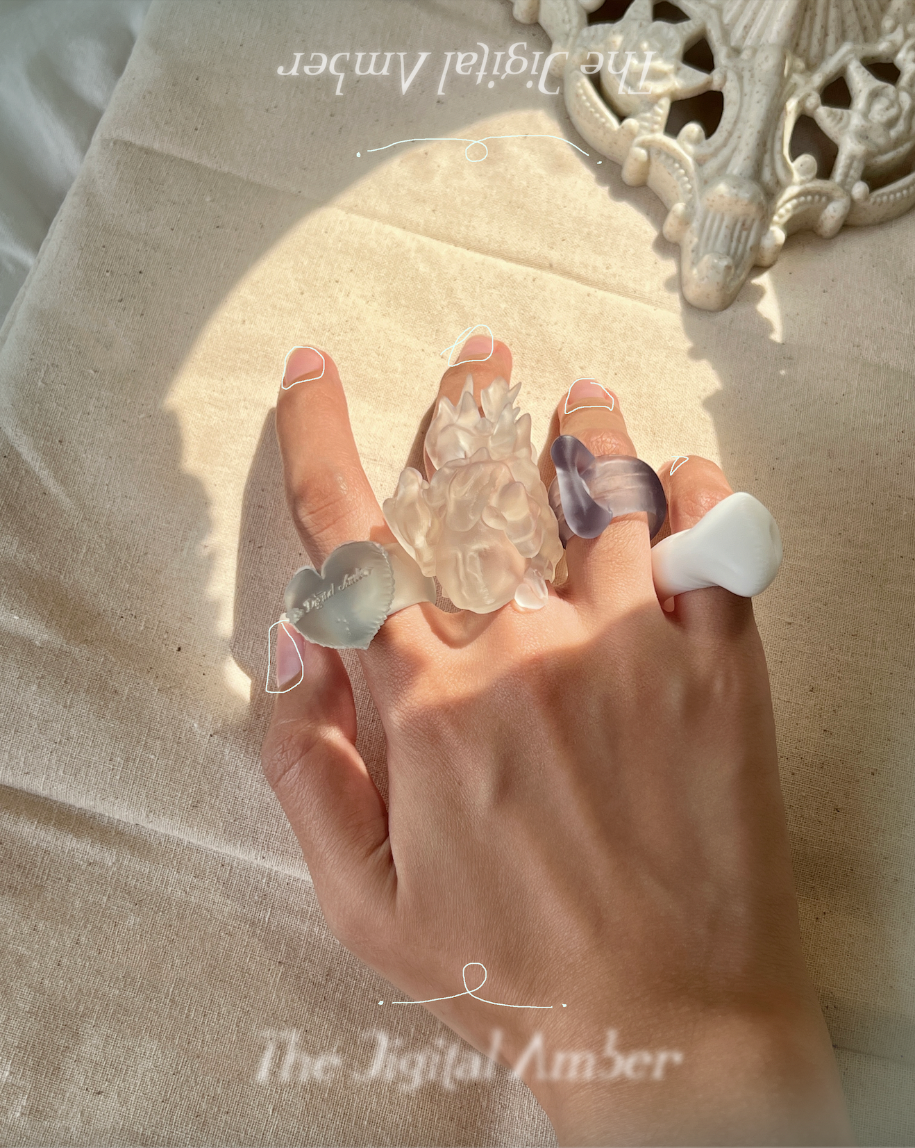 ✧ㅇ❀*・Ice Maiden Ring・✧ㅇ❀*
