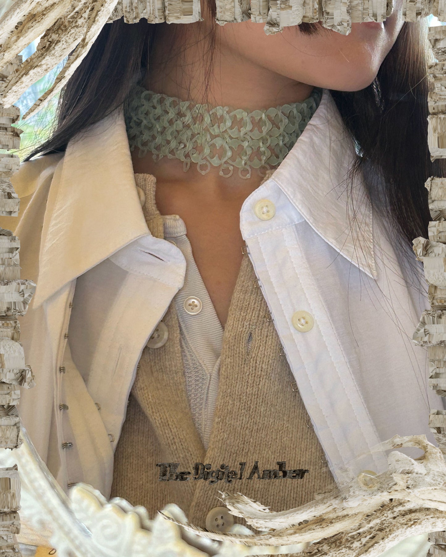 *⁂+ Amber Chain Necklace +⁂*